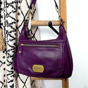Nicole Miller Hobo Bag. Purple. Small
